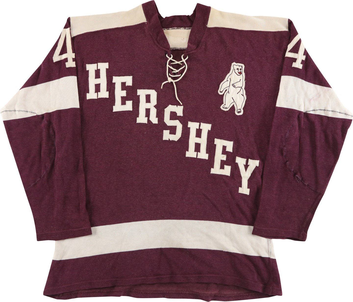 Hockey - 1963-64 Nick Polano Hershey Bears Game Worn Hockey Jersey