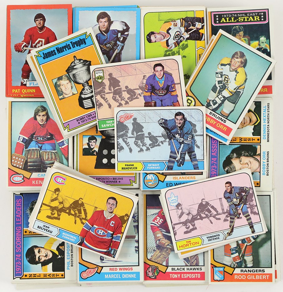 - 1957-1975 Hockey Collection Loaded w/Hall of Famers (700+)