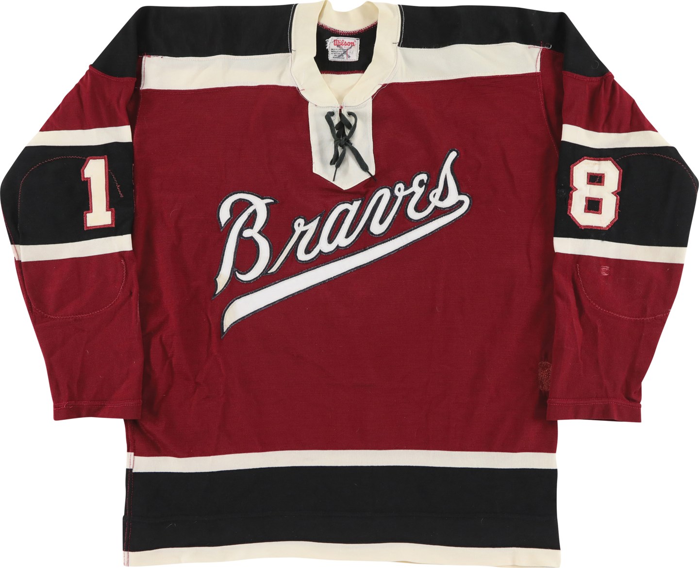 Hockey - 1972-73 Richie LeDuc Boston Braves Game Worn Jersey