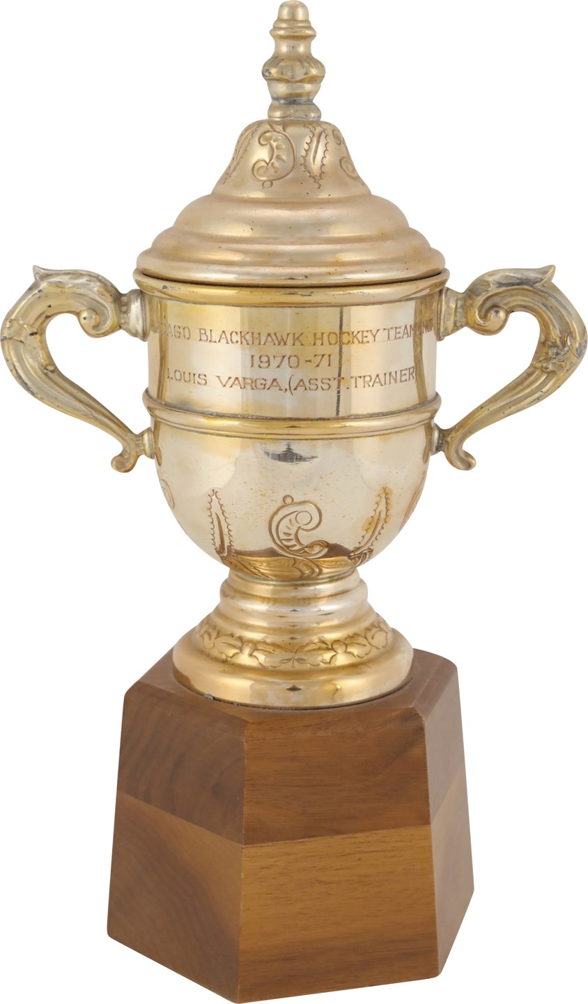 Hockey - 1970-71 Chicago Blackhawks Clarence S. Campbell Trophy