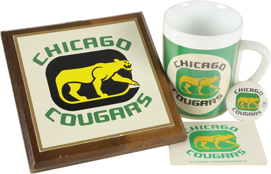 Hockey - 1970s Chicago Cougars WHA Collection (4)