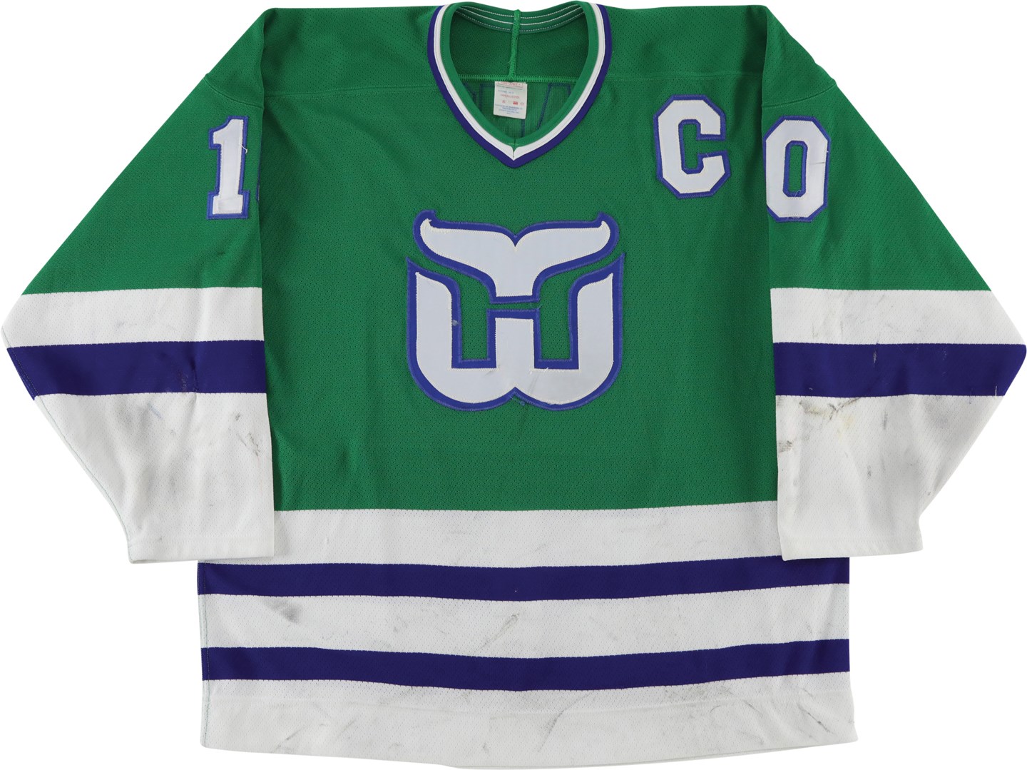 Hockey - 1988-89 Ron Francis Hartford Whalers Game Worn Jersey (Resolution Photo-Matched to 1989-90 Topps & O-Pee-Chee Cards)