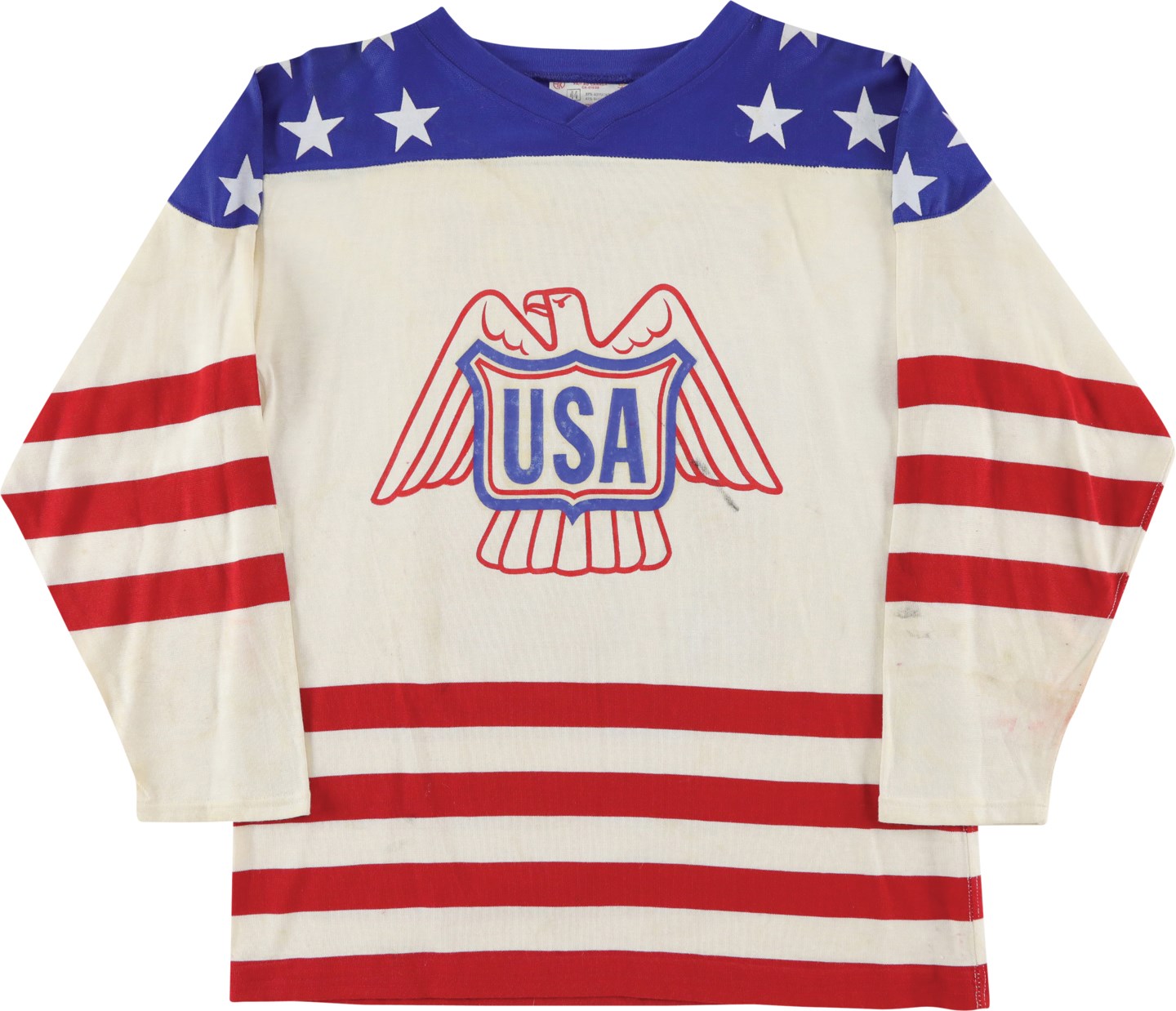 Hockey - 1976 Craig Patrick Team USA Canada Cup Game Worn Jersey