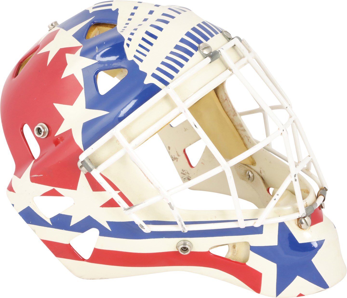 Hockey - 1991-92 Don Beaupre Washington Capitals Game Used Goalie's Mask