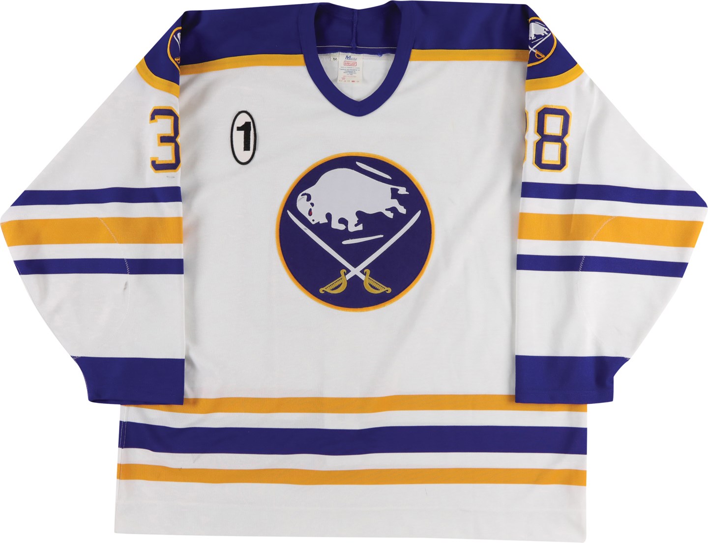 Hockey - 1996 Jay McKee Rookie Buffalo Sabres Game Worn Jersey (Photo-Matched)