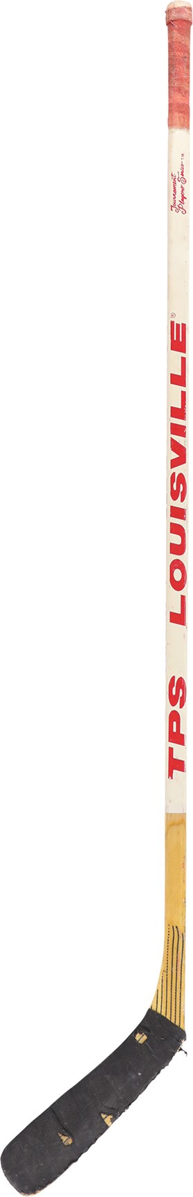 Hockey - 1989 Steve Yzerman Detroit Red Wings Game Used Stick