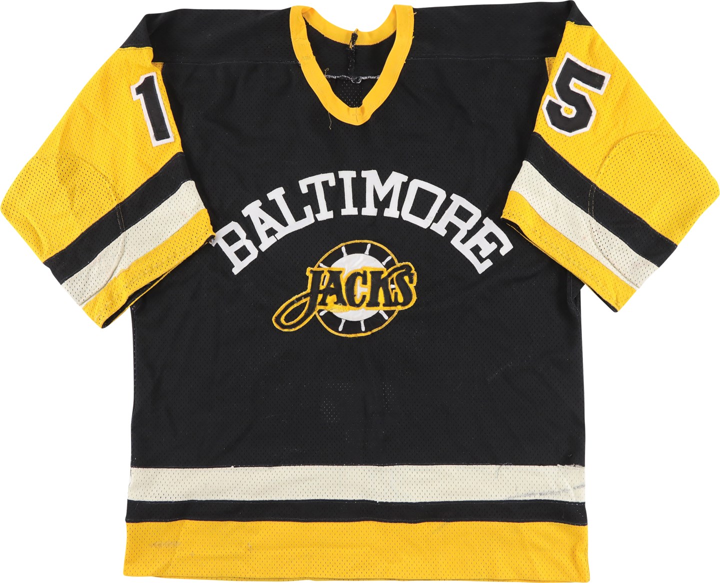 Hockey - 1984-85 Marty McSorley Baltimore Skipjacks AHL Game Worn Jersey
