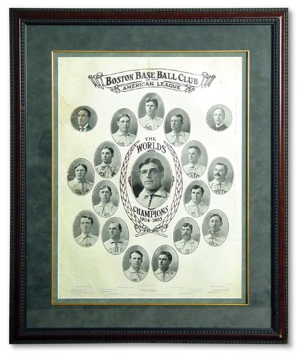 - 1904 Boston Red Sox Print (17x23")