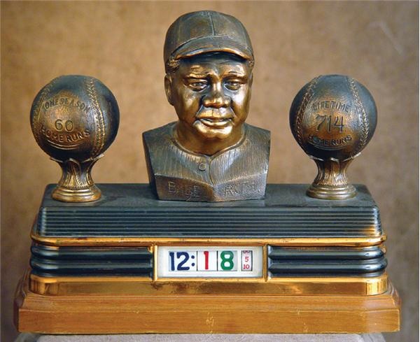 Babe Ruth - 1940's Babe Ruth Clock
