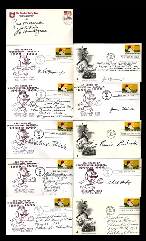 - Group of (130) Signed First Day Covers