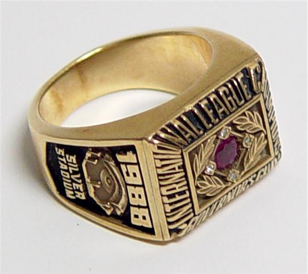 Jewelry and Pins - 1988 Rochester Red Wings Championship Ring