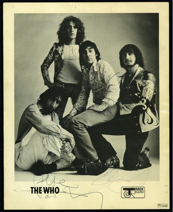 Rock - The Who Signed Photos