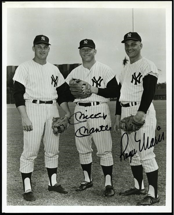 - Mickey Mantle & Roger Maris Signed Photograph