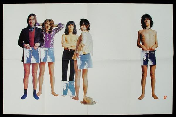 - Rolling Stones Mint "Sticky Fingers" Poster