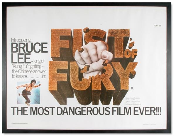 January 2005 Internet Auction - Fist of Fury Movie Poster