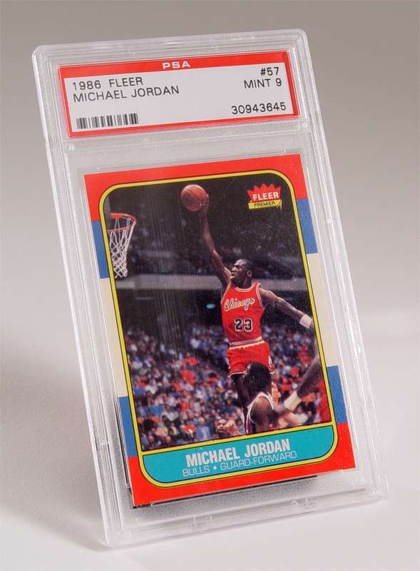 January 2005 Internet Auction - Michael Jordan PSA 9 Rookie Card