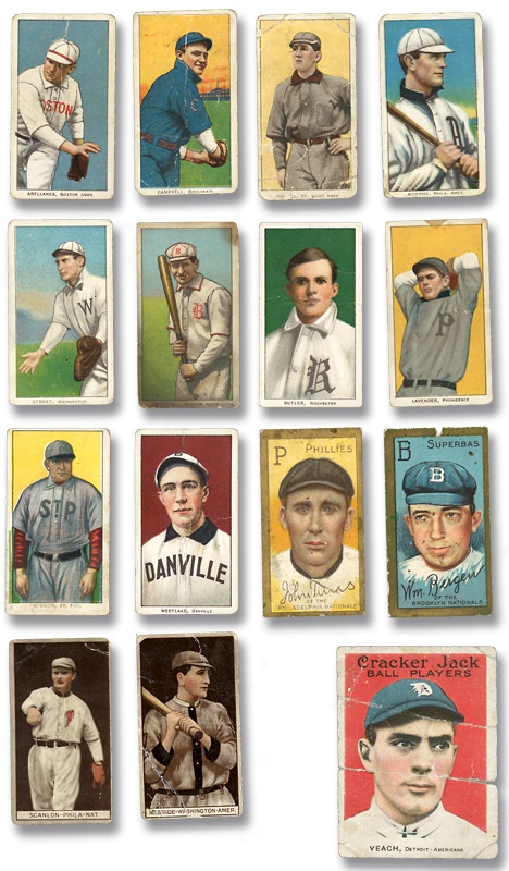 January 2005 Internet Auction - Baseball Tobacco Card Lot (92)