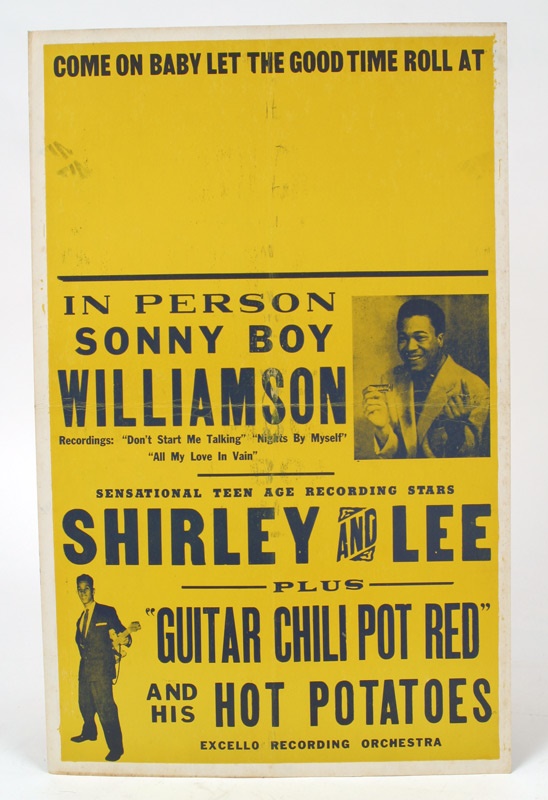 January 2005 Internet Auction - 1950's R&B Concert Poster