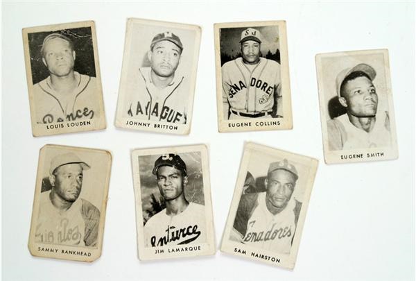 January 2005 Internet Auction - 1940's Toleteros Cards of Negro Leaguers (7)
