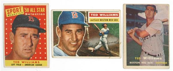 January 2005 Internet Auction - Ted Williams Card Collection (3)