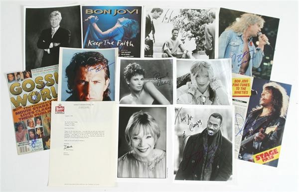 January 2005 Internet Auction - Entertainment Autograph Collection (12)
