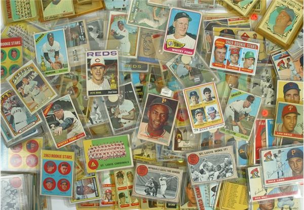 January 2005 Internet Auction - 1950's/60's/70's Star Card Lot (150+)