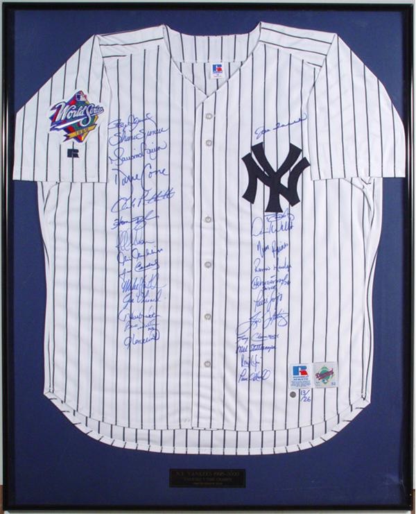 - 1998-2000 Yankees Signed Jersey (26)