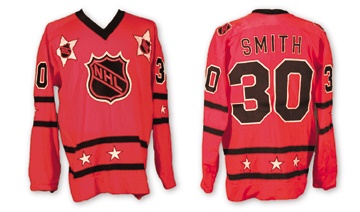 Hockey - 1975 Gary "Suitcase" Smith NHL All Star Game Worn Jersey
