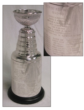 Hockey - 1949-50 Detroit Red Wings Stanley Cup Trophy