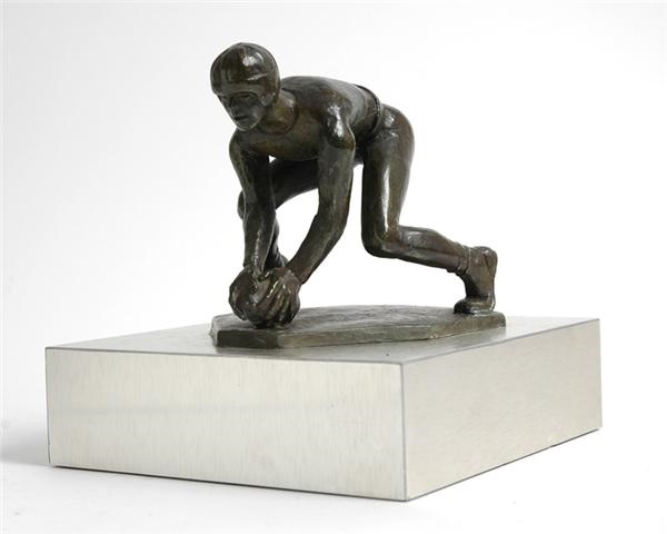 - "Center" Football Bronze by Joseph Brown