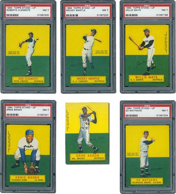 Post War Baseball Cards - 1964 Topps Stand-Ups Complete Set