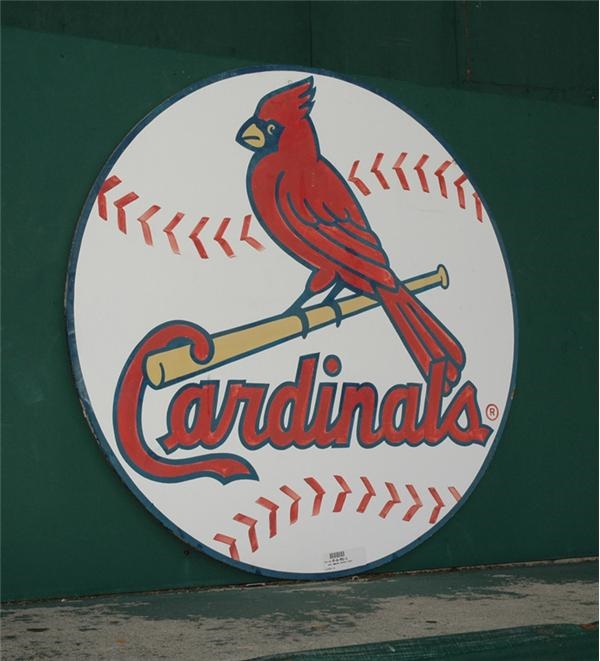 Signs Of The Times - St. Louis Cardinals Sign from Upper Deck World Champions Section