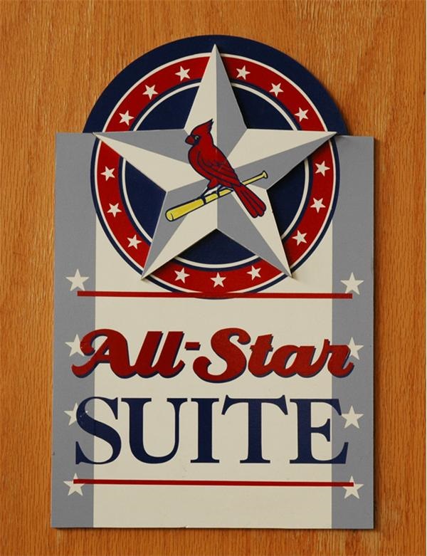 Signs Of The Times - All Star Suite  Door Sign
