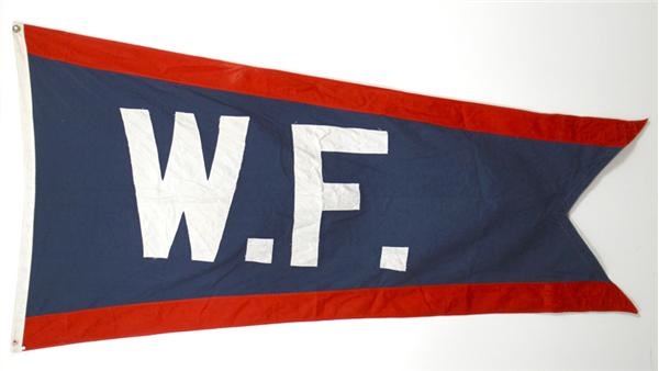 - Wrigley Field “W.F.” Flag