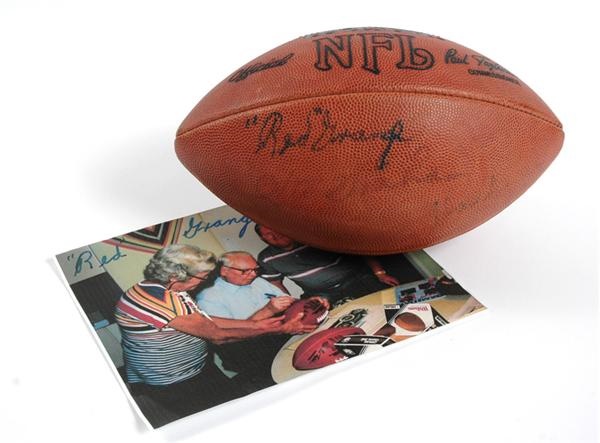 - Red Grange In Person Signed Football