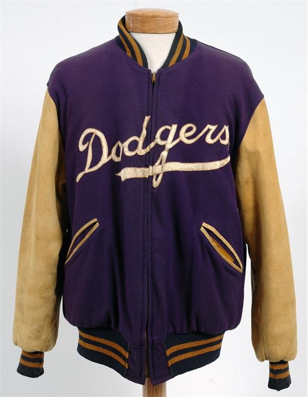 Jackie Robinson & Brooklyn Dodgers - Late 1940&#39;s Eddie Miksis Game-Worn Brooklyn Dodgers Jacket