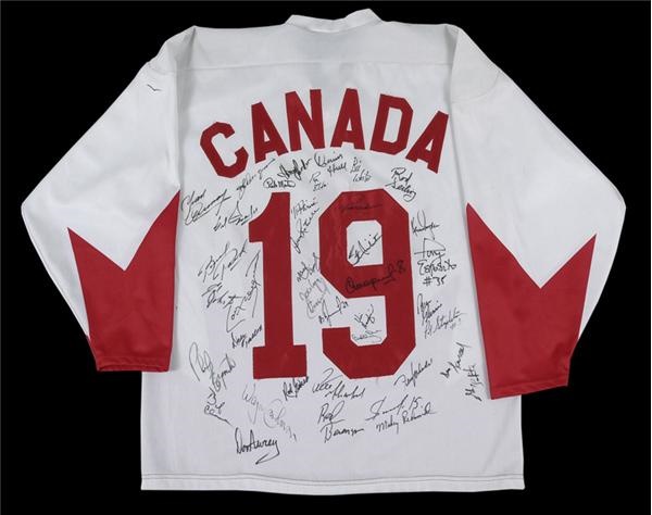 The Chris Berg Collection - 1972 Summit Series Autographed Jersey