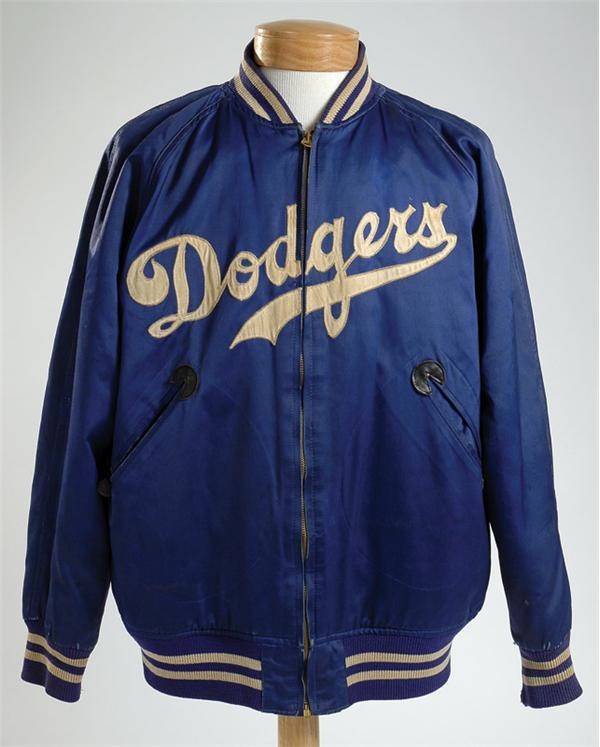 Jackie Robinson & Brooklyn Dodgers - 1950&#39;s Brooklyn Dodgers Player&#39;s Jacket