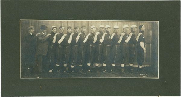The Bob Ganley Photo Collection - 1909 Washington Senators&#39; Maurer Photo Featuring Walter Johnson