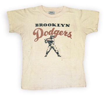 Jackie Robinson & Brooklyn Dodgers - 1950's Brooklyn Dodgers Child's T-Shirt