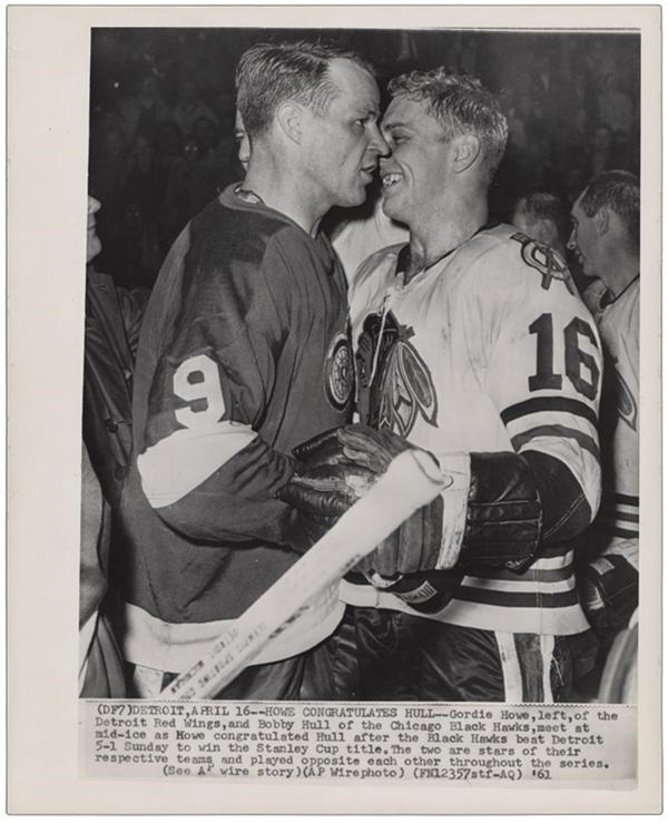 Hockey - The Two Titans Meet in the Stanley Cup (1961)