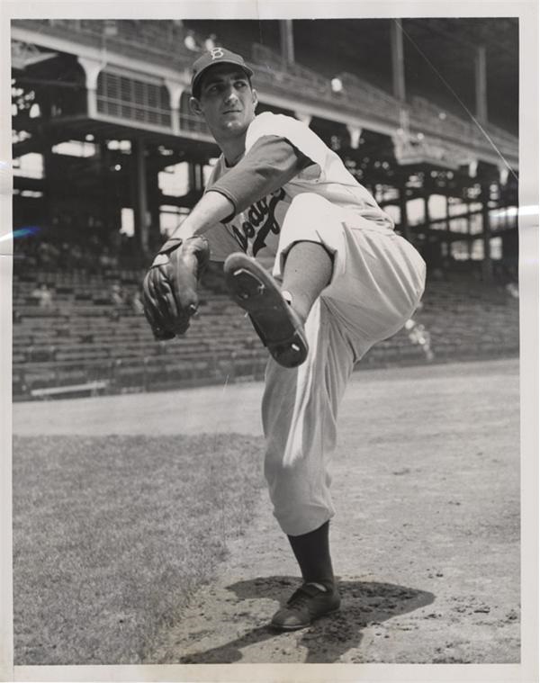 Jackie Robinson & Brooklyn Dodgers - Ralph Branca in 1949 World Series