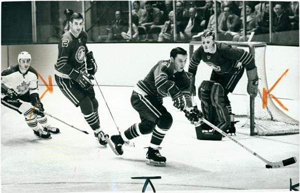 Hockey - NHL California Seals Vintage Press Wire Photo Collection (78)