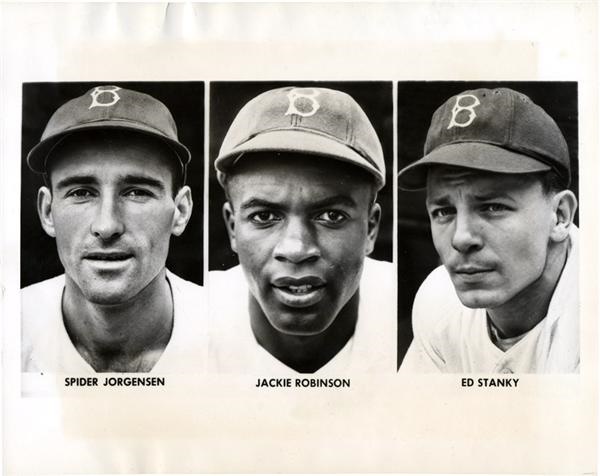 Jackie Robinson & Brooklyn Dodgers - The Rookie Infielders (1947)