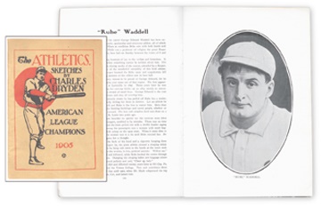 Philadelphia Baseball - 1905 Philadelphia Athletics Yearbook