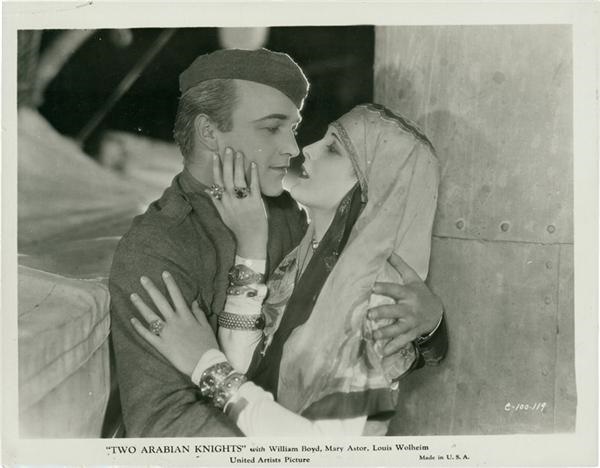 Hollywood Babylon - William Boyd and Mary Astor in "Two Arabian Nights" (1929)