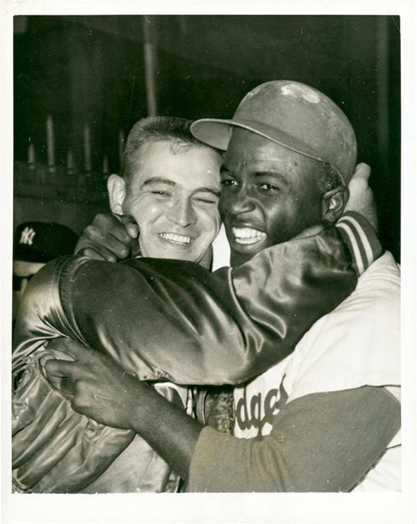 Jackie Robinson & Brooklyn Dodgers - Classic “Artful Dodgers” Image (1956)