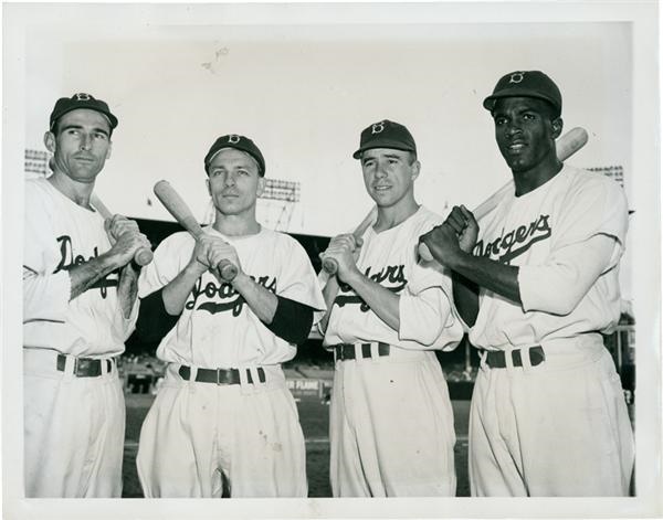 Jackie Robinson & Brooklyn Dodgers - The Dodger Infield That Changed the World (1947)