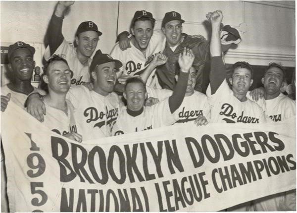 Jackie Robinson & Brooklyn Dodgers - Brooklyn Dodgers 1953 National League Champions