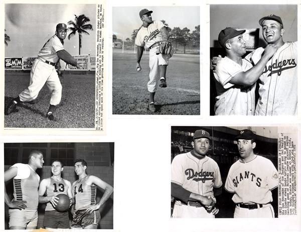Jackie Robinson & Brooklyn Dodgers - The Don Newcombe File (12 photos)